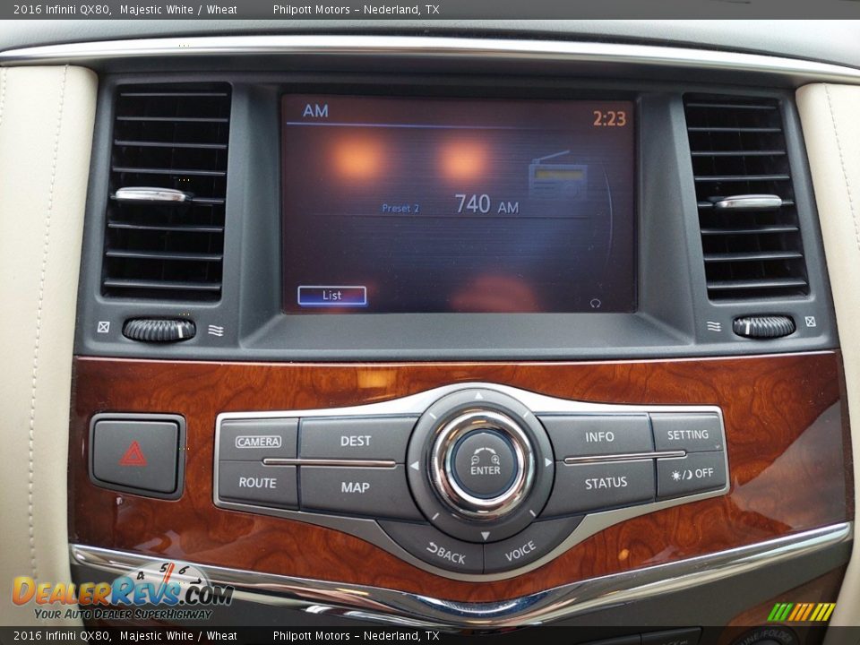 Controls of 2016 Infiniti QX80  Photo #20