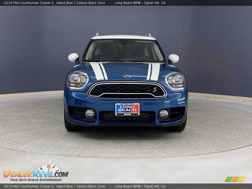 2019 Mini Countryman Cooper S Island Blue / Carbon Black Cord Photo #2