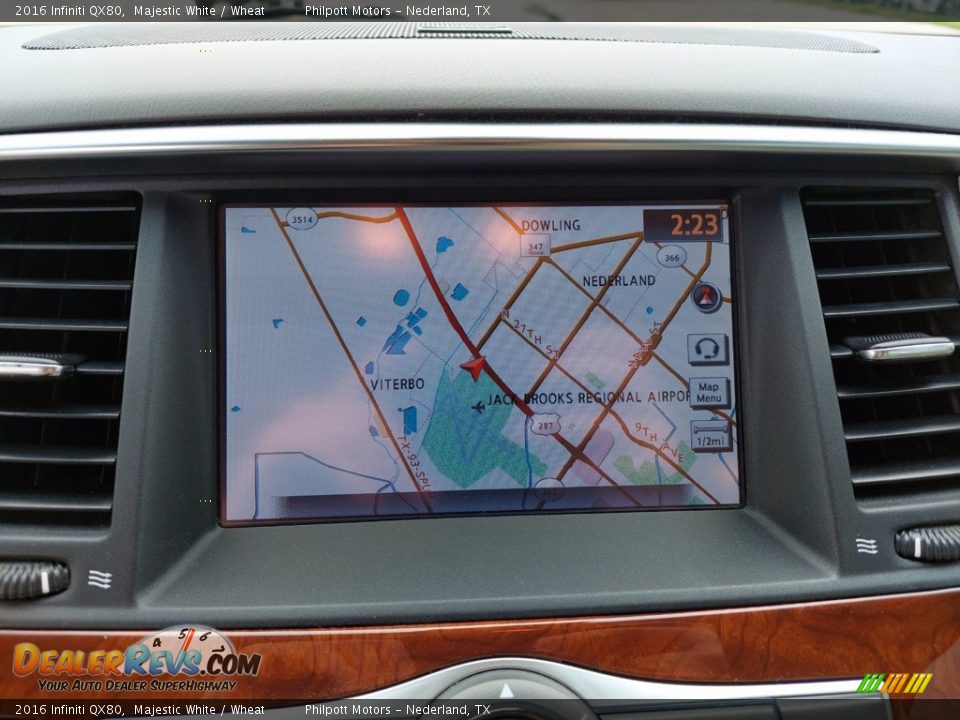 Navigation of 2016 Infiniti QX80  Photo #22