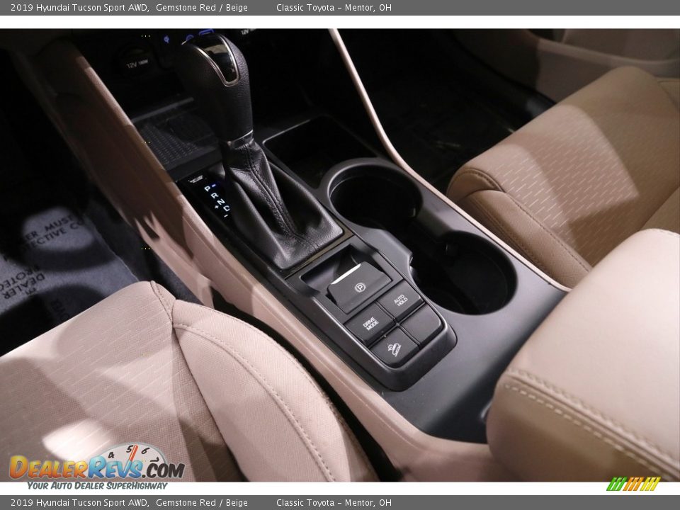 2019 Hyundai Tucson Sport AWD Gemstone Red / Beige Photo #13