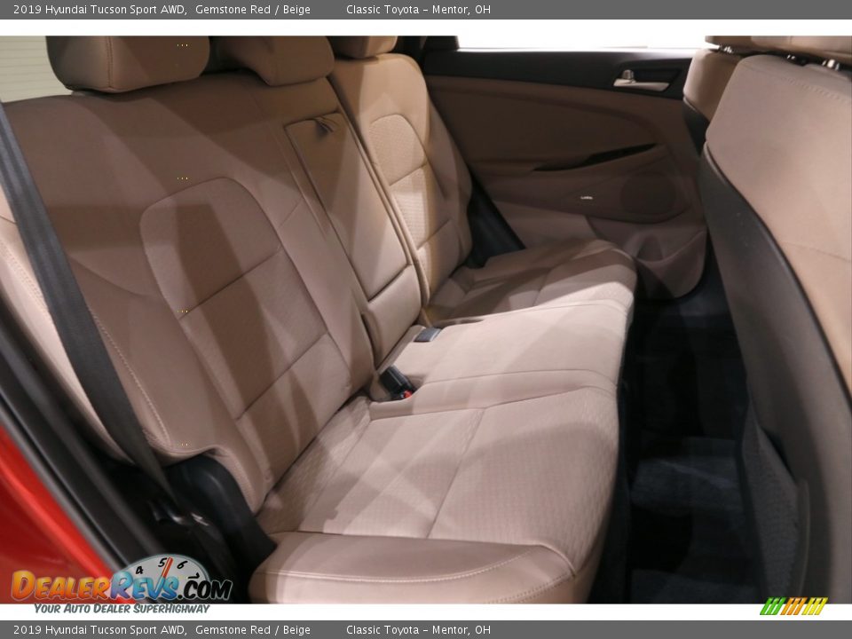2019 Hyundai Tucson Sport AWD Gemstone Red / Beige Photo #15