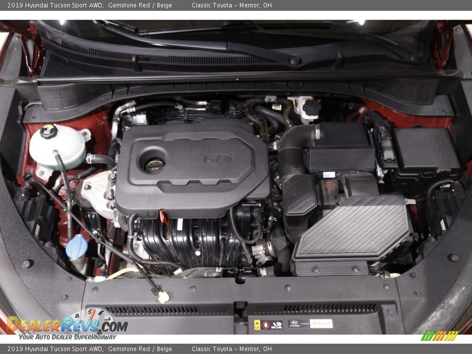 2019 Hyundai Tucson Sport AWD Gemstone Red / Beige Photo #18