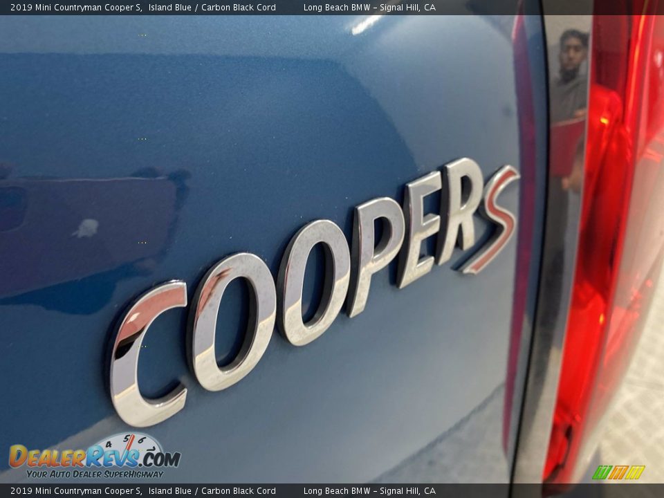 2019 Mini Countryman Cooper S Island Blue / Carbon Black Cord Photo #11