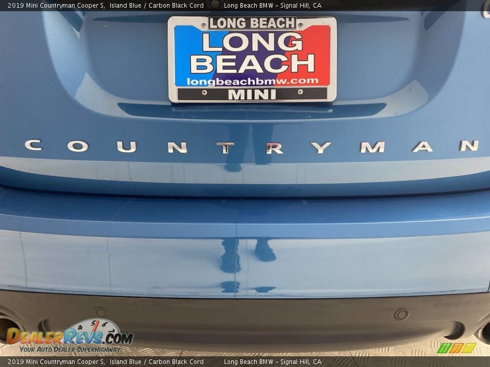 2019 Mini Countryman Cooper S Island Blue / Carbon Black Cord Photo #12