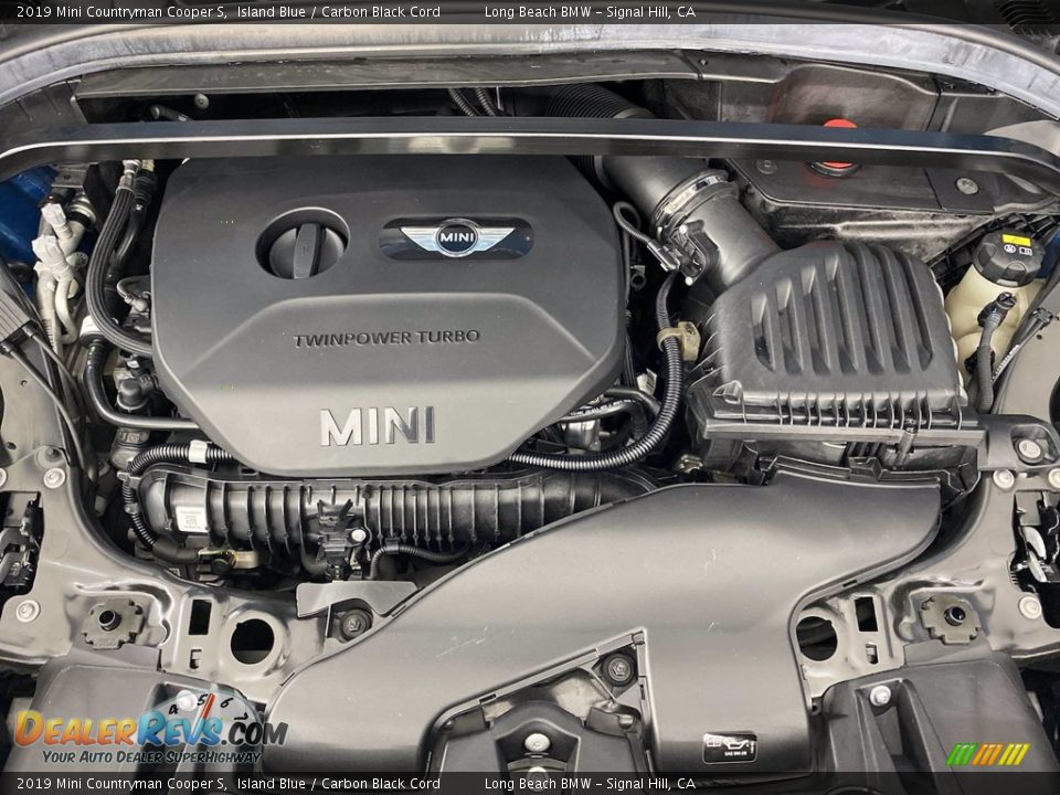 2019 Mini Countryman Cooper S Island Blue / Carbon Black Cord Photo #13