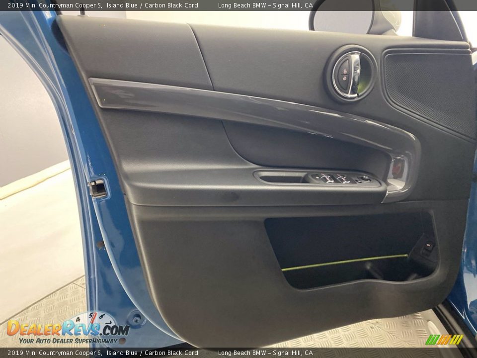 2019 Mini Countryman Cooper S Island Blue / Carbon Black Cord Photo #14