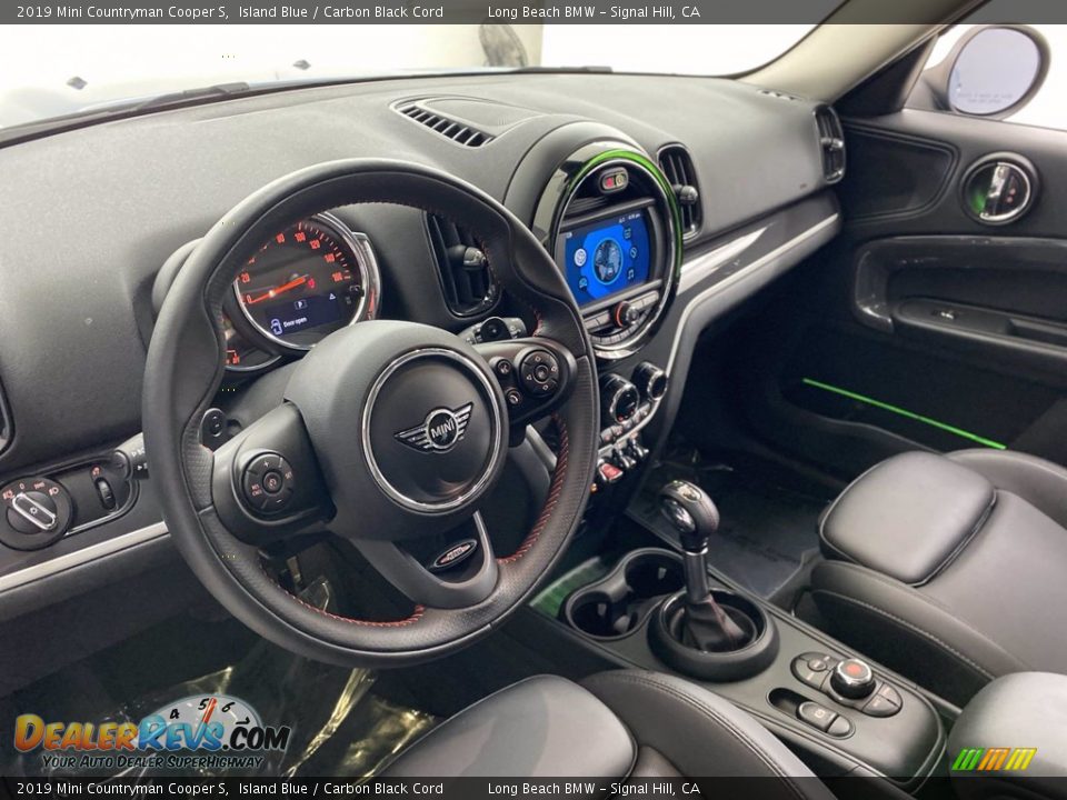 2019 Mini Countryman Cooper S Island Blue / Carbon Black Cord Photo #17