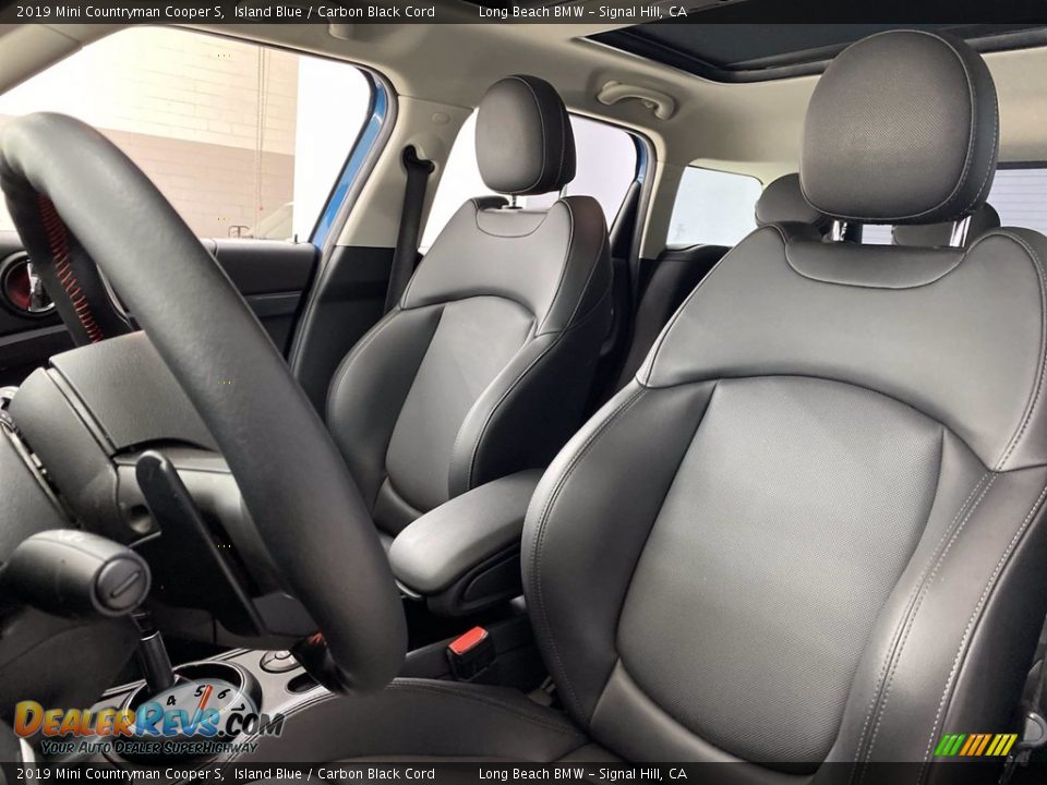 2019 Mini Countryman Cooper S Island Blue / Carbon Black Cord Photo #18