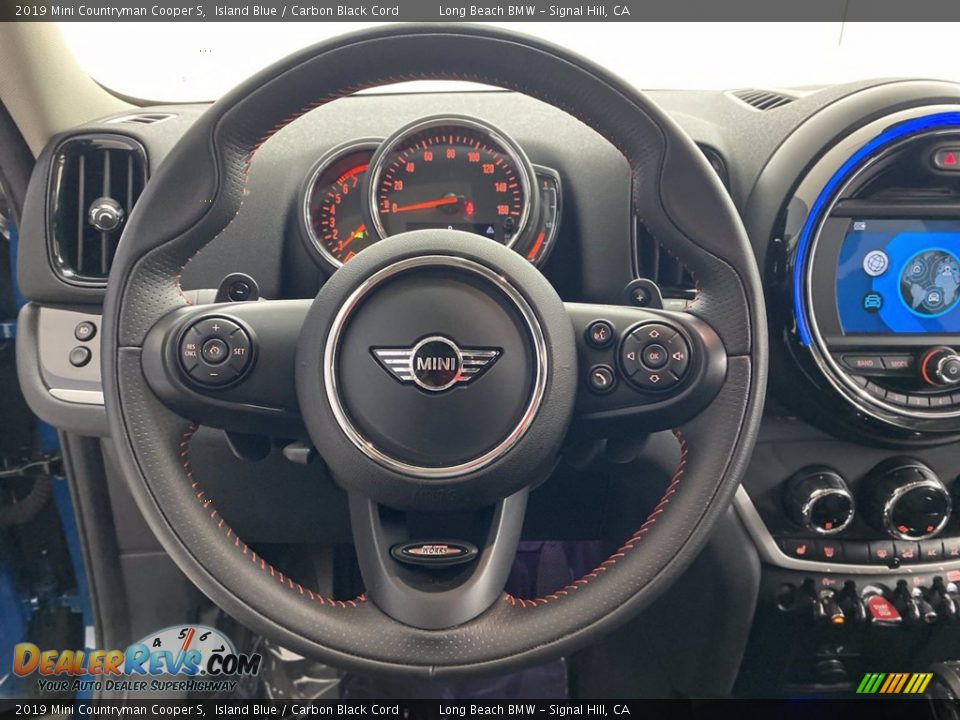 2019 Mini Countryman Cooper S Island Blue / Carbon Black Cord Photo #19