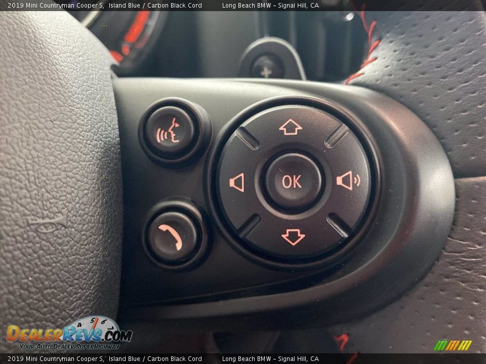 2019 Mini Countryman Cooper S Island Blue / Carbon Black Cord Photo #21