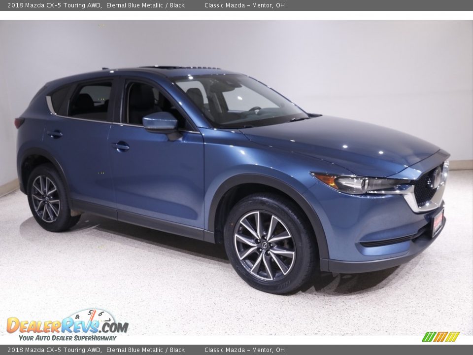 2018 Mazda CX-5 Touring AWD Eternal Blue Metallic / Black Photo #1