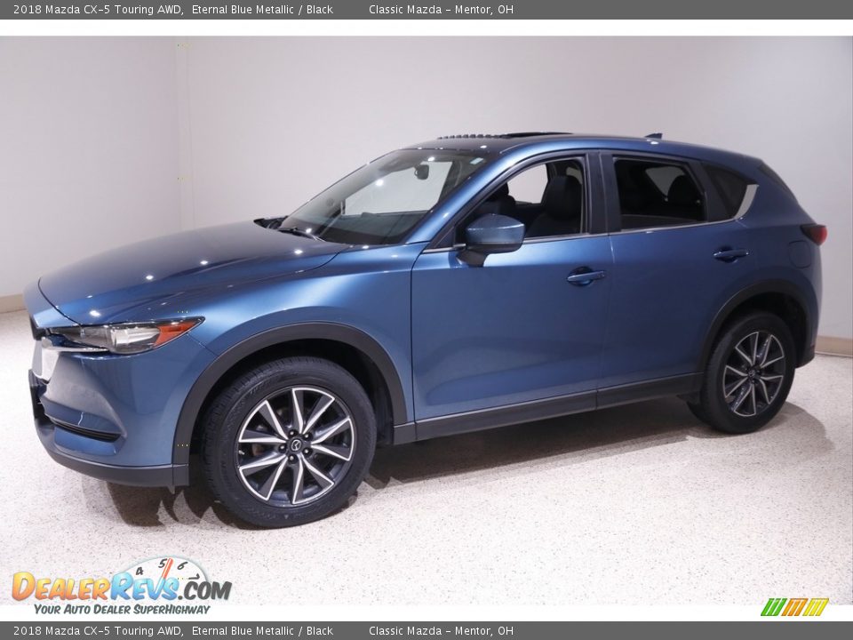 2018 Mazda CX-5 Touring AWD Eternal Blue Metallic / Black Photo #3