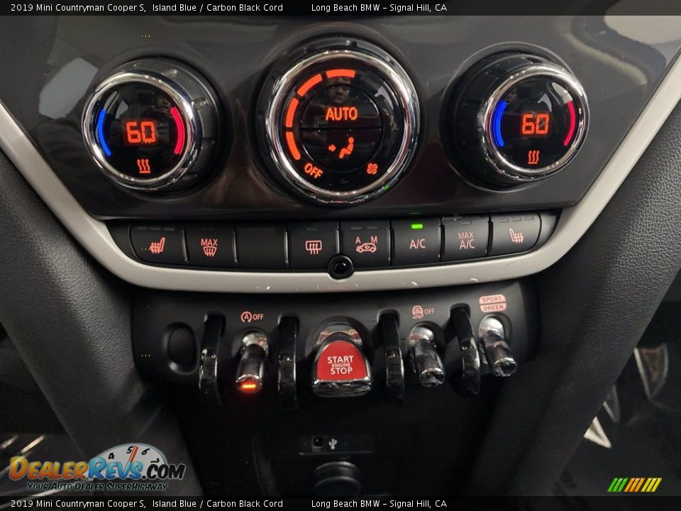 2019 Mini Countryman Cooper S Island Blue / Carbon Black Cord Photo #26