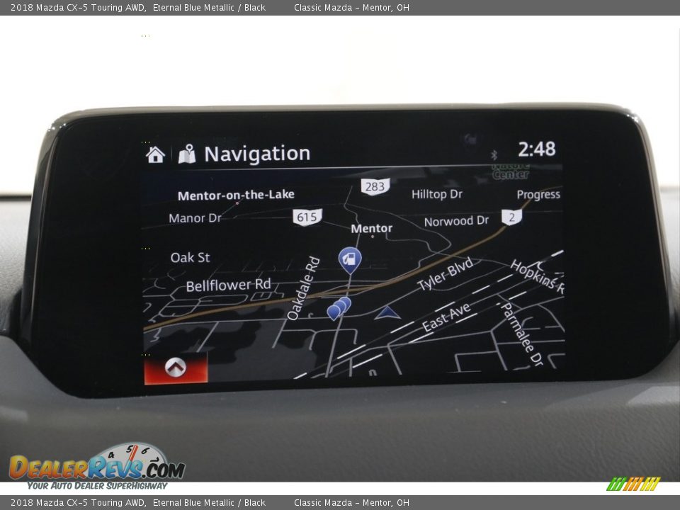 2018 Mazda CX-5 Touring AWD Eternal Blue Metallic / Black Photo #11