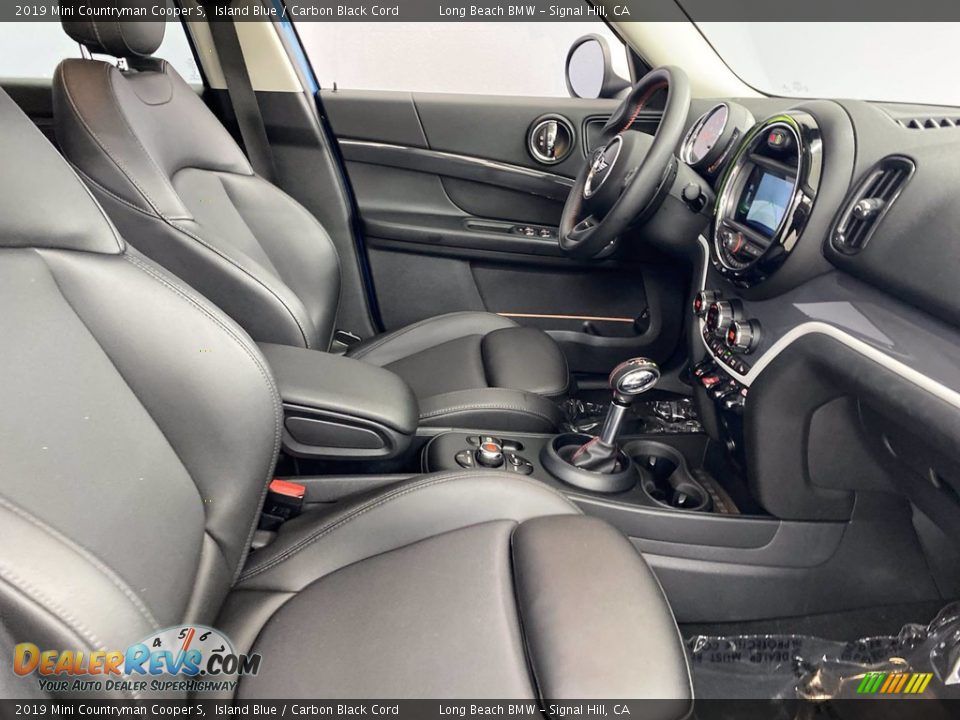 2019 Mini Countryman Cooper S Island Blue / Carbon Black Cord Photo #32