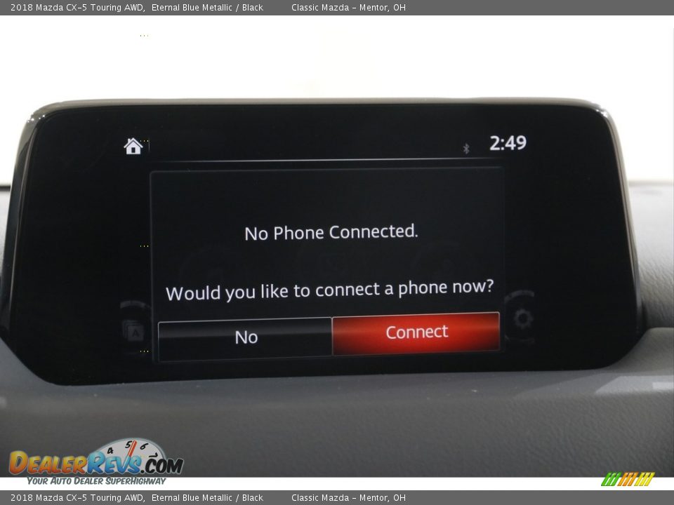 2018 Mazda CX-5 Touring AWD Eternal Blue Metallic / Black Photo #12
