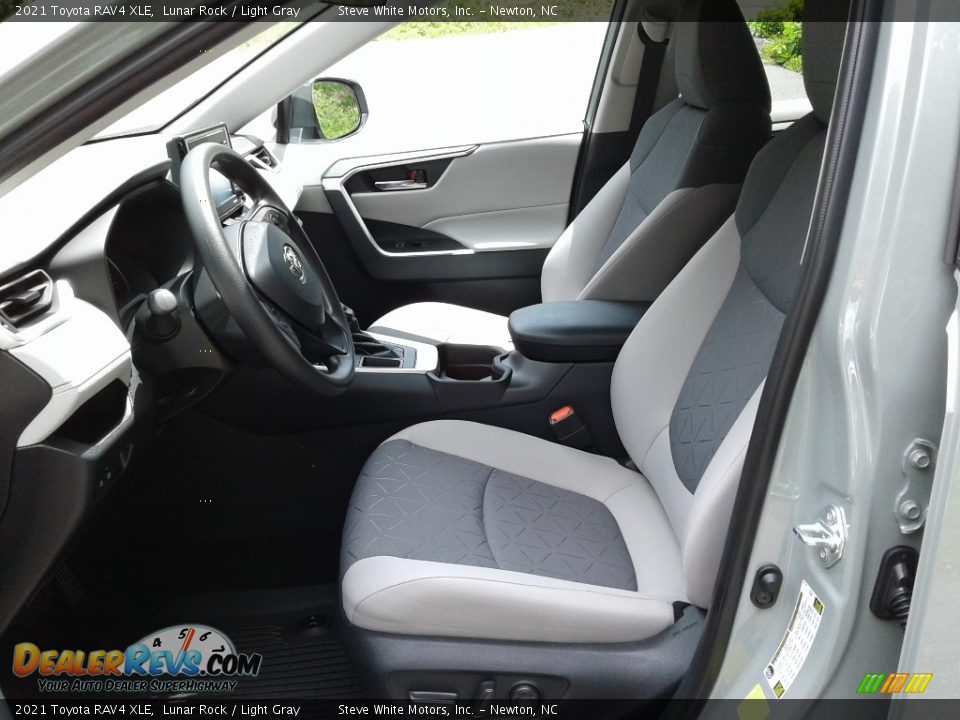 Front Seat of 2021 Toyota RAV4 XLE Photo #11