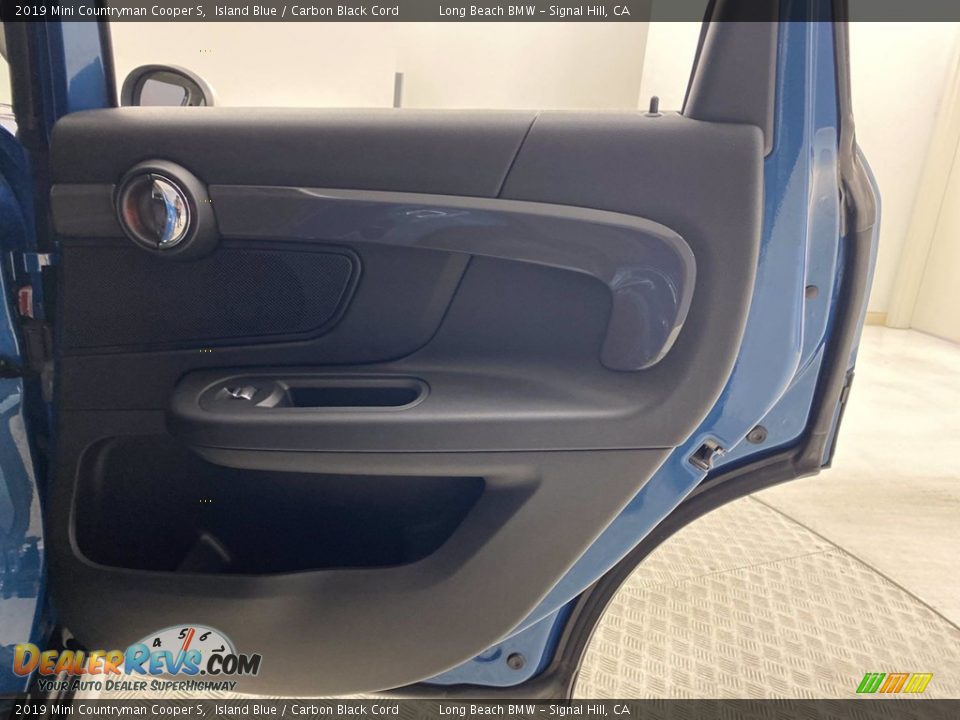 2019 Mini Countryman Cooper S Island Blue / Carbon Black Cord Photo #34