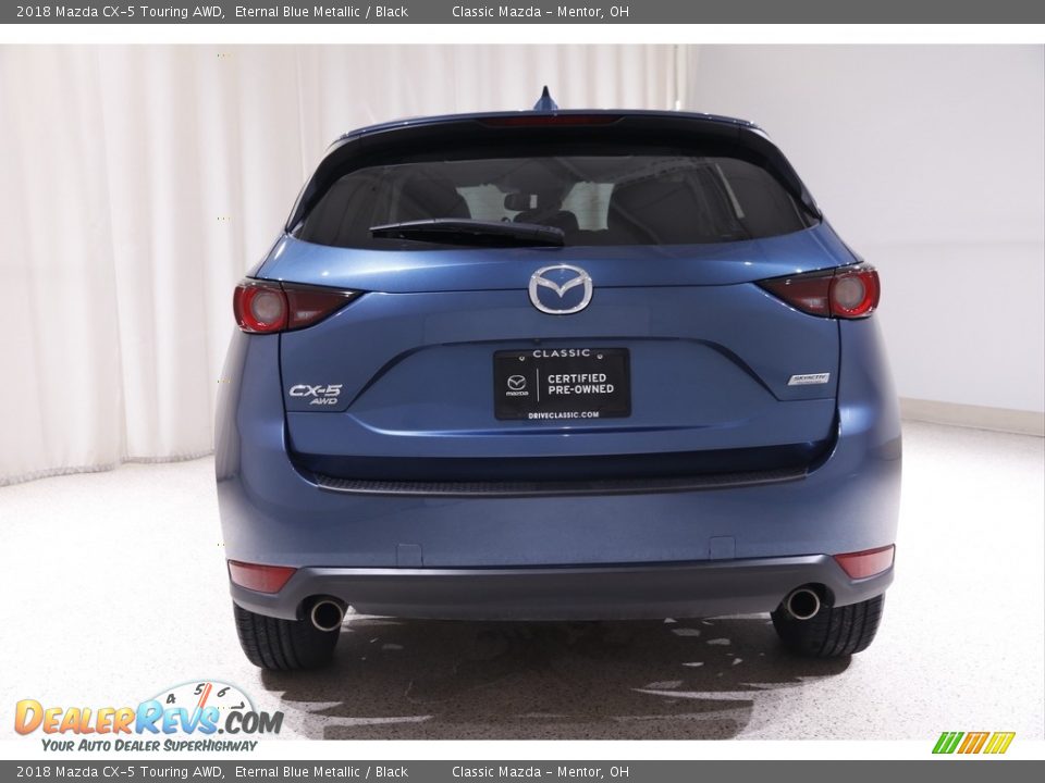 2018 Mazda CX-5 Touring AWD Eternal Blue Metallic / Black Photo #18