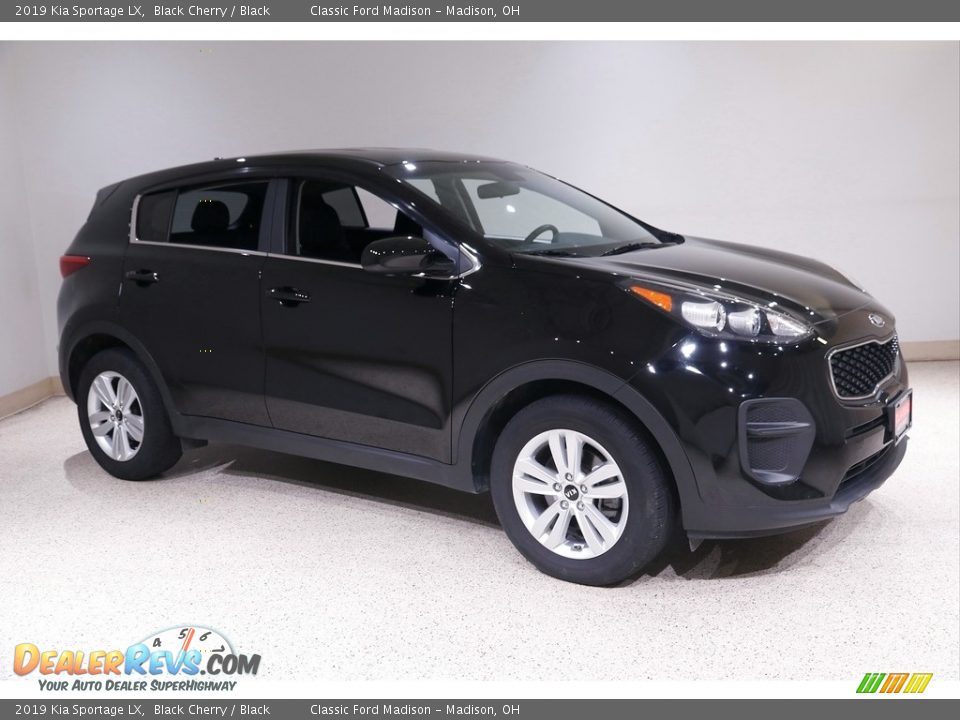 2019 Kia Sportage LX Black Cherry / Black Photo #1