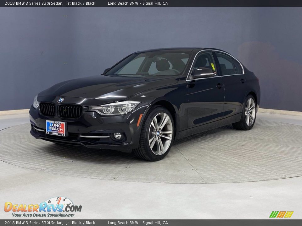 2018 BMW 3 Series 330i Sedan Jet Black / Black Photo #3