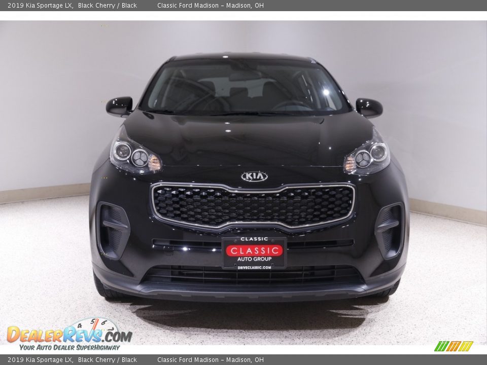 2019 Kia Sportage LX Black Cherry / Black Photo #2