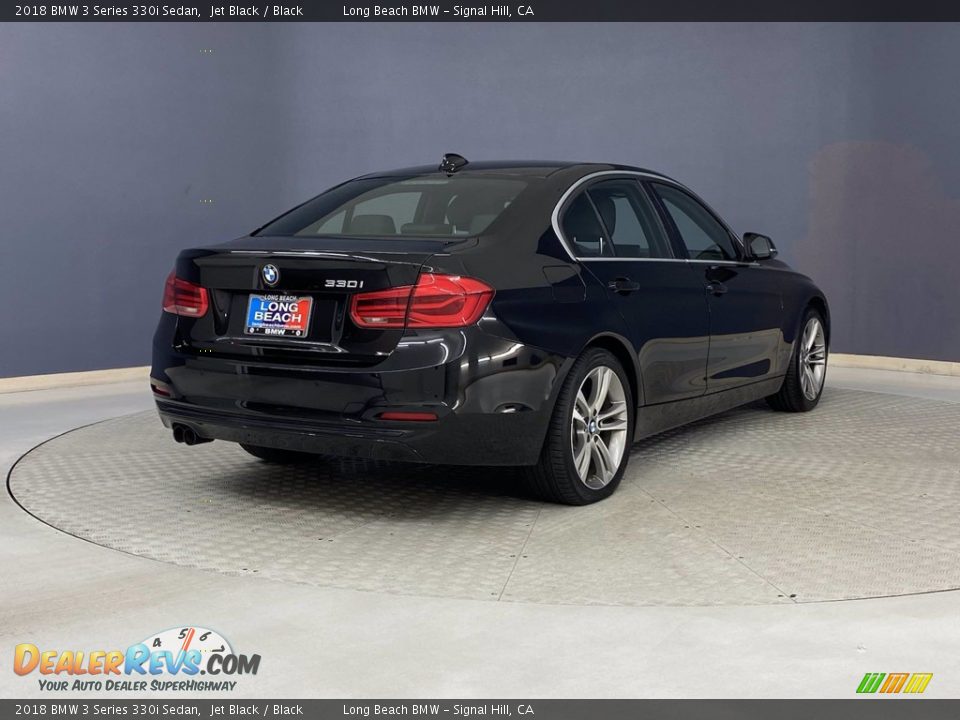 2018 BMW 3 Series 330i Sedan Jet Black / Black Photo #5