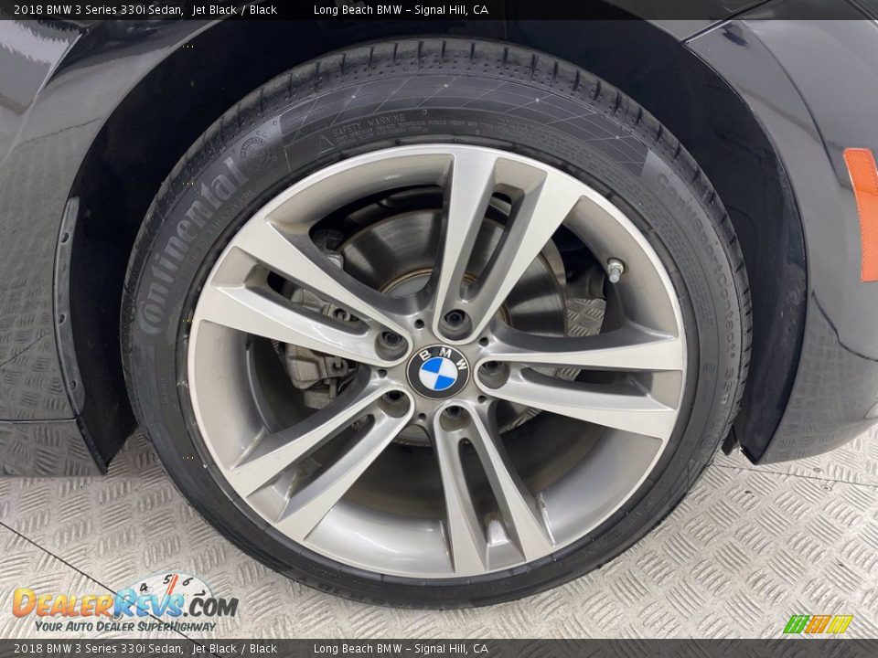 2018 BMW 3 Series 330i Sedan Jet Black / Black Photo #6