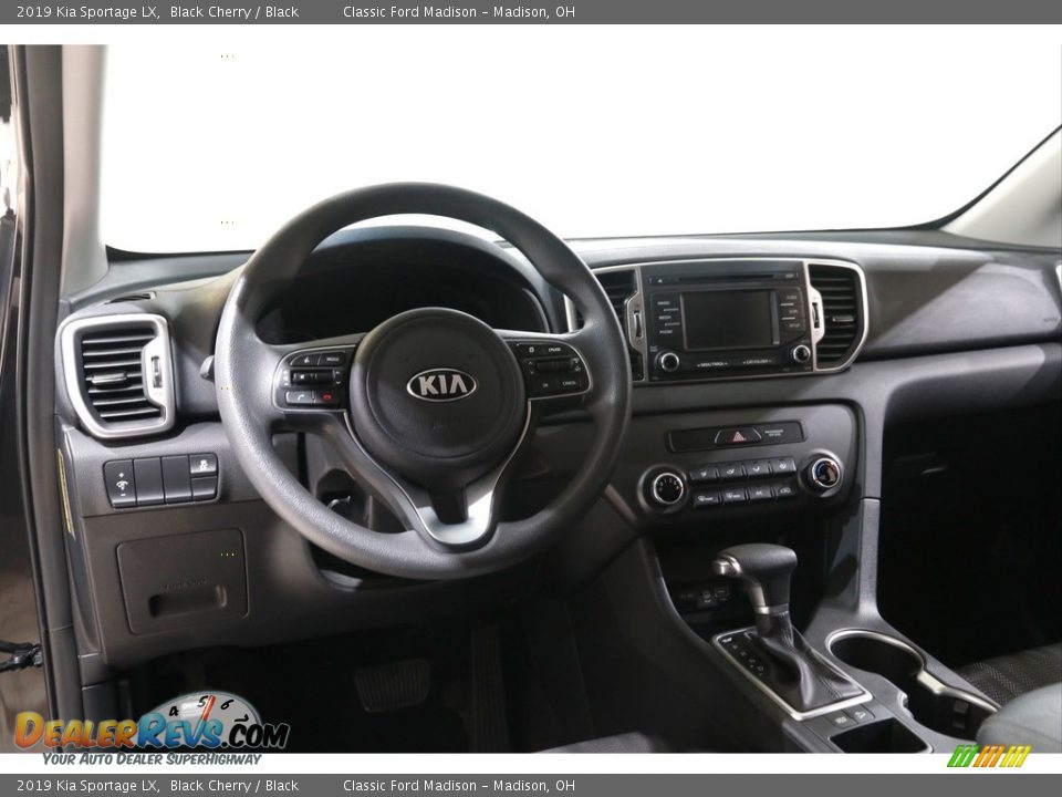 2019 Kia Sportage LX Black Cherry / Black Photo #6