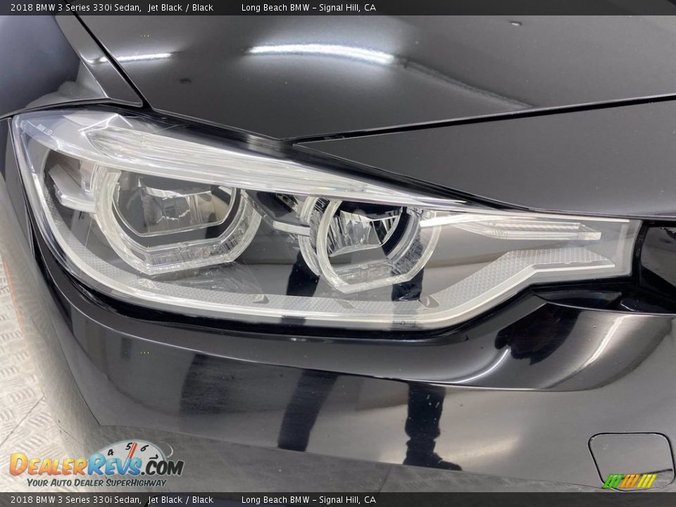 2018 BMW 3 Series 330i Sedan Jet Black / Black Photo #7