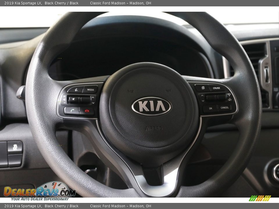 2019 Kia Sportage LX Black Cherry / Black Photo #7