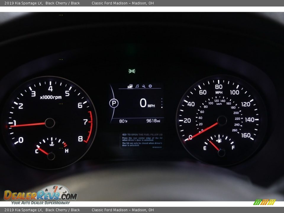 2019 Kia Sportage LX Black Cherry / Black Photo #8