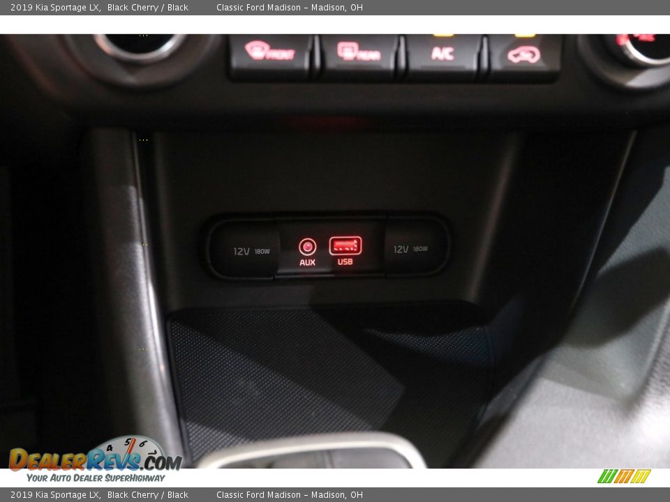 2019 Kia Sportage LX Black Cherry / Black Photo #13