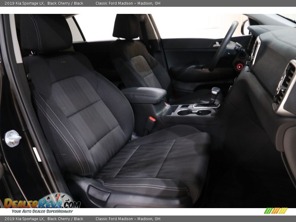 2019 Kia Sportage LX Black Cherry / Black Photo #14