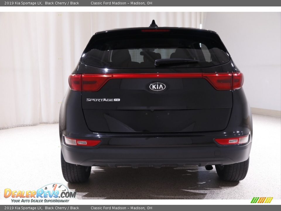 2019 Kia Sportage LX Black Cherry / Black Photo #17