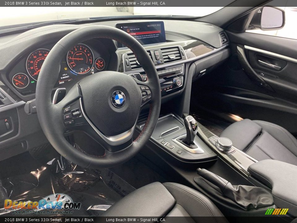 2018 BMW 3 Series 330i Sedan Jet Black / Black Photo #16