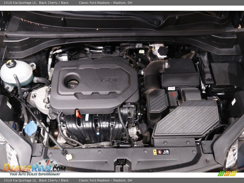 2019 Kia Sportage LX Black Cherry / Black Photo #18