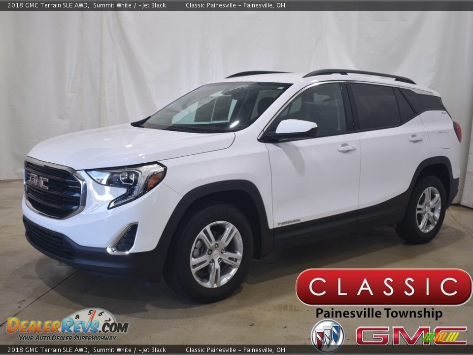 2018 GMC Terrain SLE AWD Summit White / ­Jet Black Photo #1