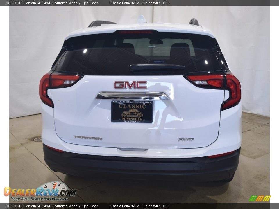 2018 GMC Terrain SLE AWD Summit White / ­Jet Black Photo #3