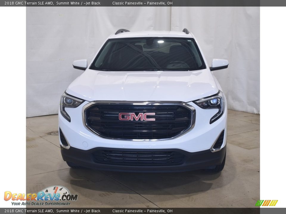 2018 GMC Terrain SLE AWD Summit White / ­Jet Black Photo #4