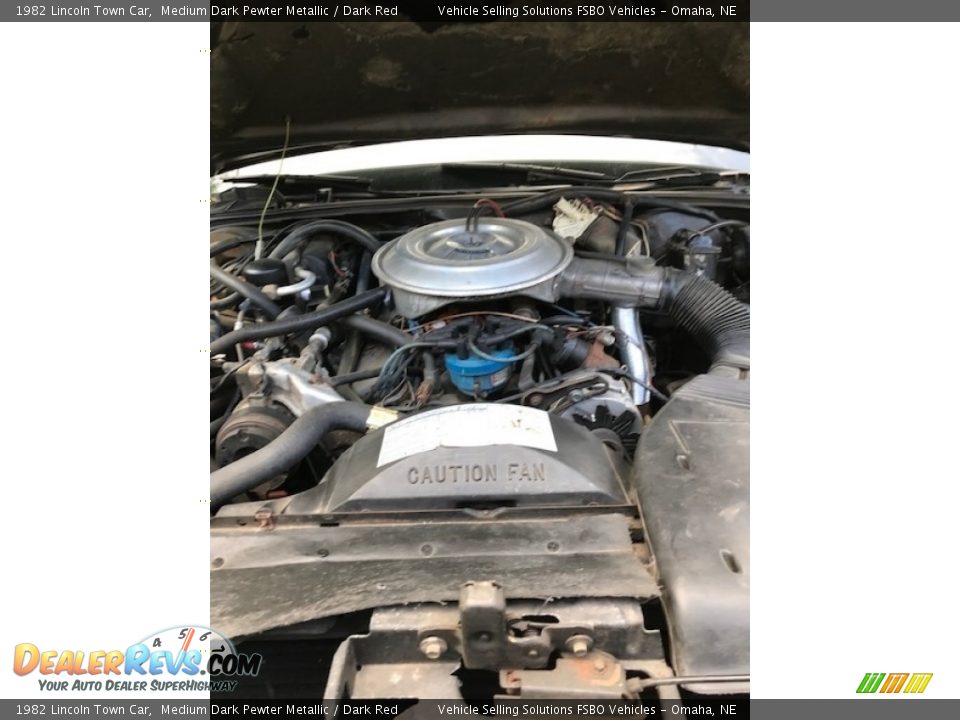 1982 Lincoln Town Car  5.0 Liter OHV 16-Valve V8 Engine Photo #17