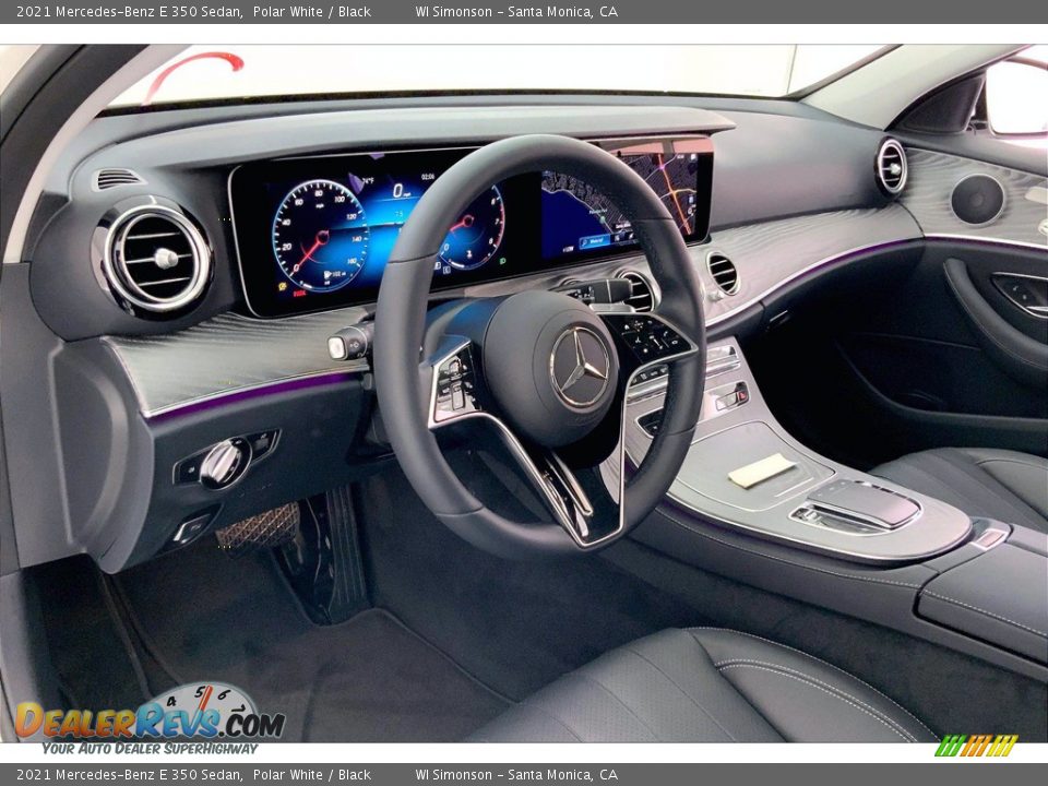 2021 Mercedes-Benz E 350 Sedan Polar White / Black Photo #4