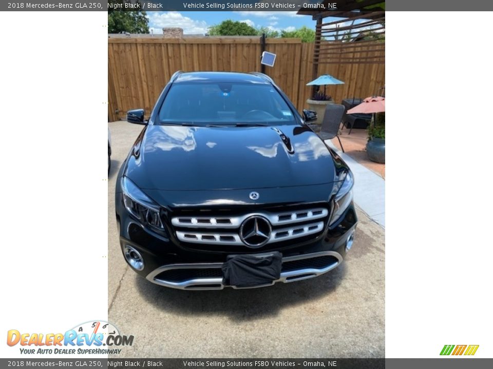 2018 Mercedes-Benz GLA 250 Night Black / Black Photo #1