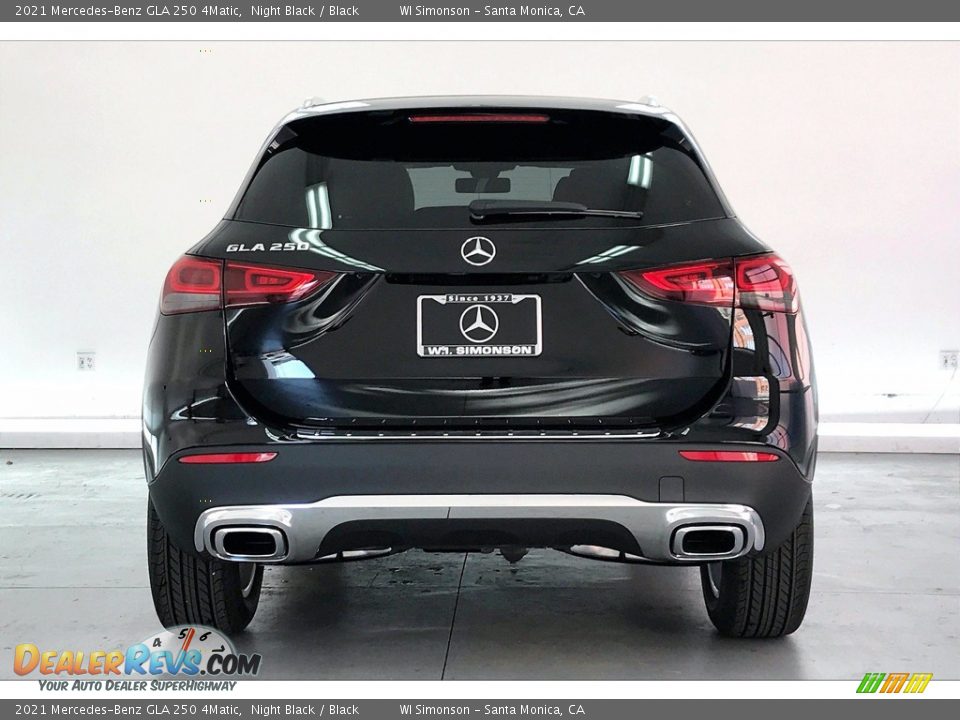 2021 Mercedes-Benz GLA 250 4Matic Night Black / Black Photo #3