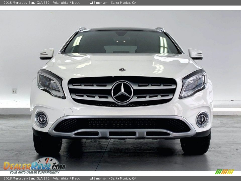 2018 Mercedes-Benz GLA 250 Polar White / Black Photo #2