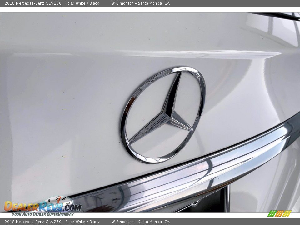 2018 Mercedes-Benz GLA 250 Polar White / Black Photo #7