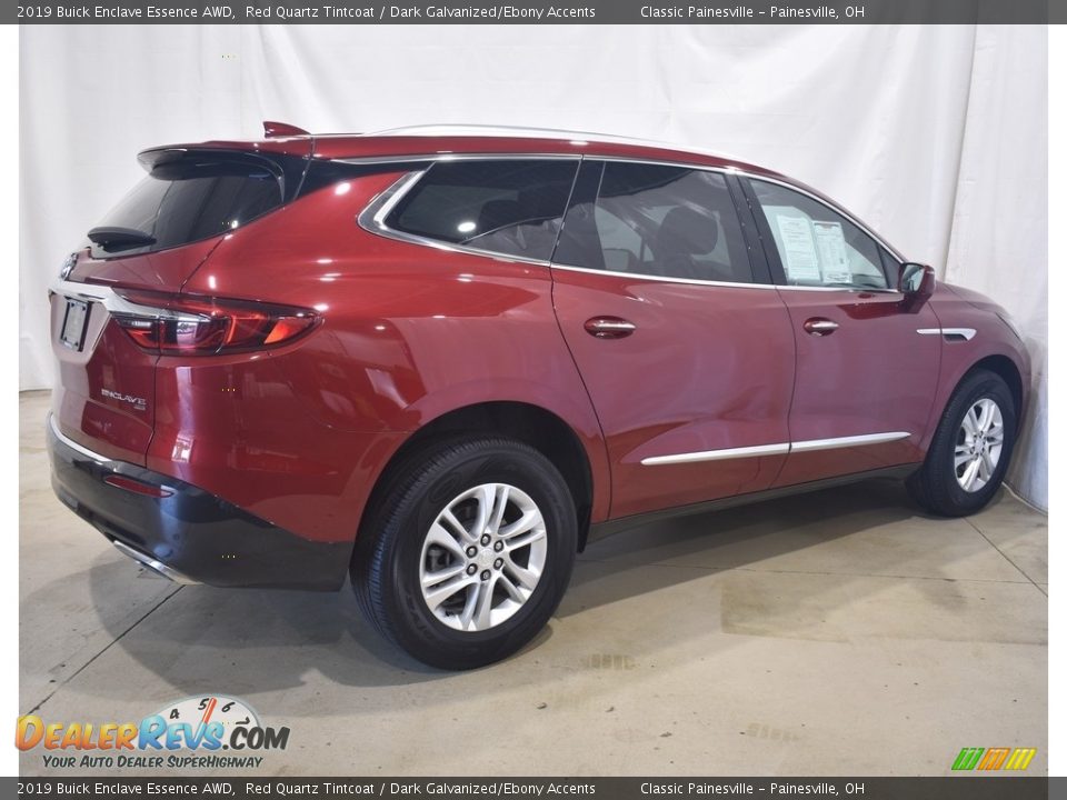 2019 Buick Enclave Essence AWD Red Quartz Tintcoat / Dark Galvanized/Ebony Accents Photo #2