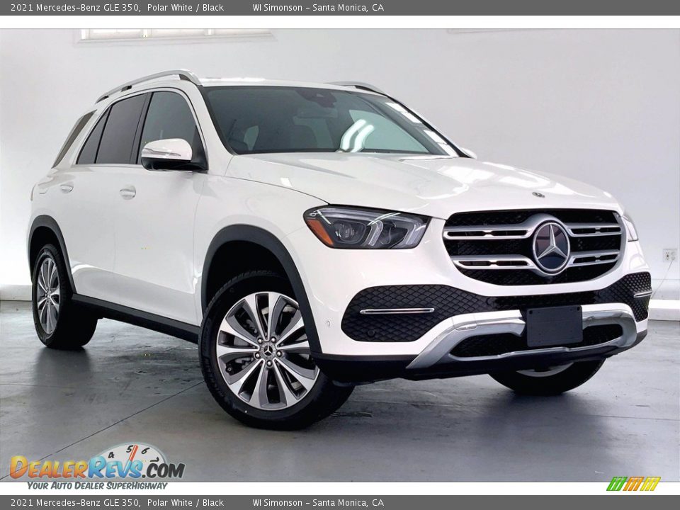 2021 Mercedes-Benz GLE 350 Polar White / Black Photo #12