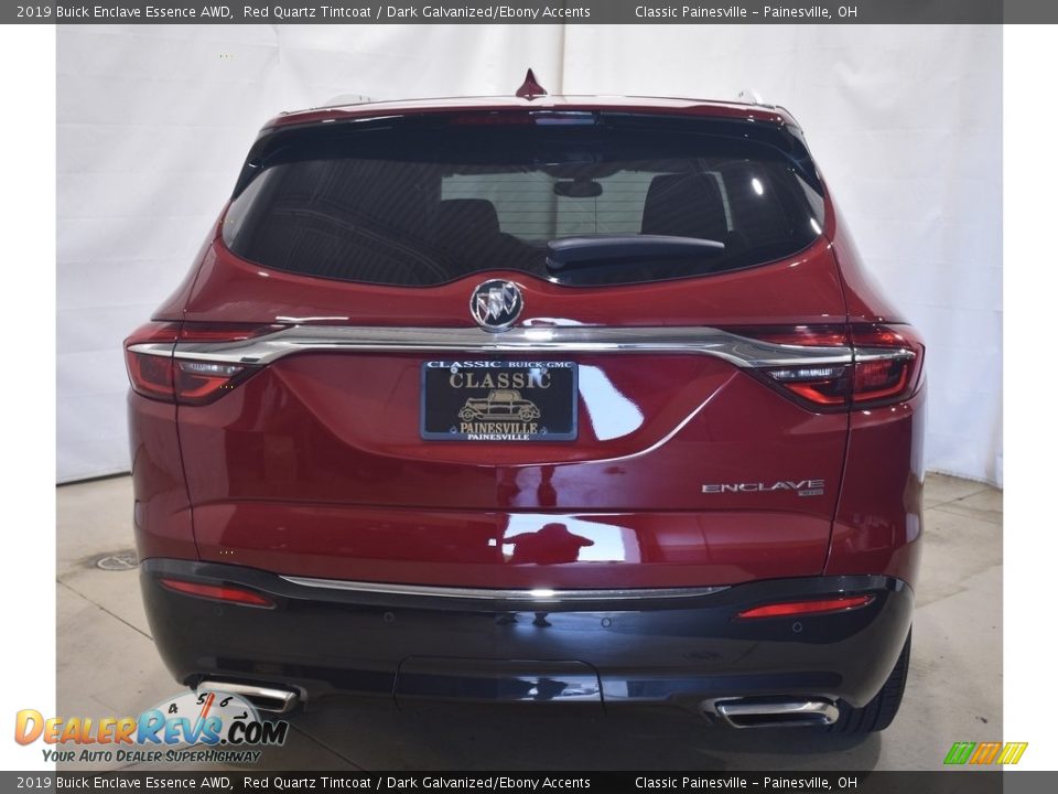 2019 Buick Enclave Essence AWD Red Quartz Tintcoat / Dark Galvanized/Ebony Accents Photo #3