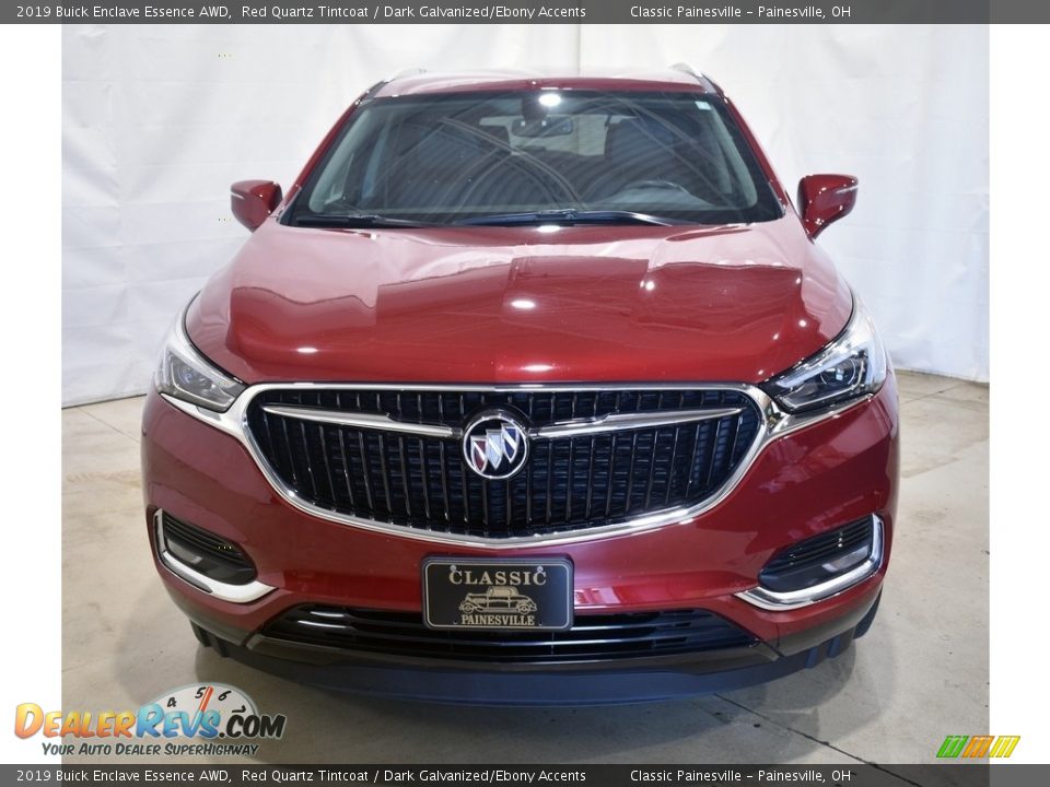 2019 Buick Enclave Essence AWD Red Quartz Tintcoat / Dark Galvanized/Ebony Accents Photo #4